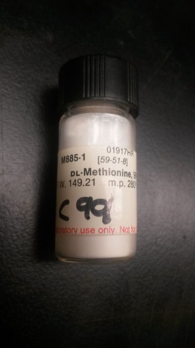 دی ال متیونین 2.5 گرمی کد M8851 ساخت شرکت آلدریچ آمریکا 