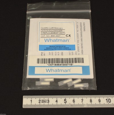 Whatman Guard Cartridges Ref: 4641-0007 Pack of 5 cation exchanger units