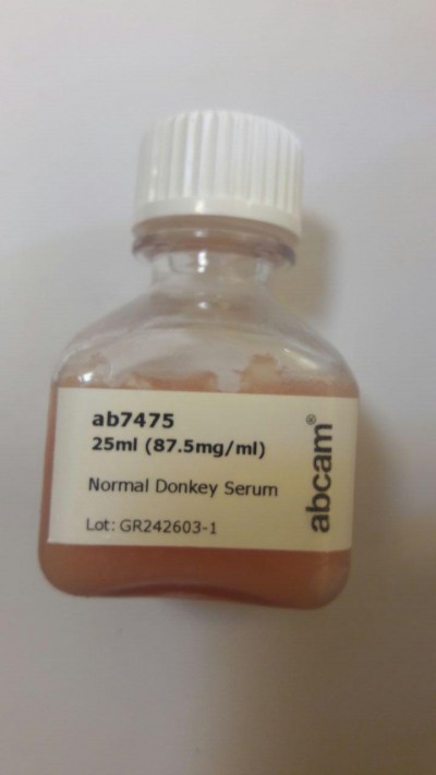 Normal Donkey Serum ab7475    25 ml
