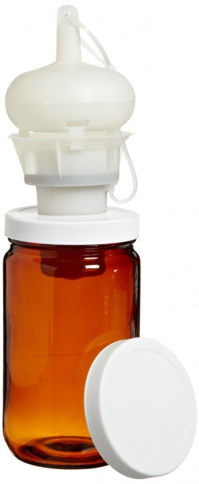 Nalgene 1120-1000 Storm Water Sampler with Amber Glass Jar for Oil and Grease