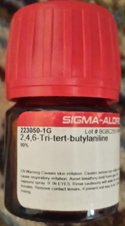 2,4,6-Tri-tert-butylaniline یک گرمی / کد 223050 