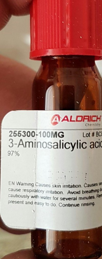 3-آمینو سالیسیلیک اسید 100mg / کد 255300