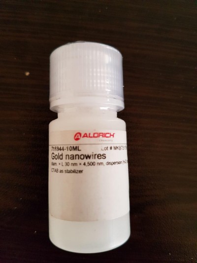 Gold nanowires  10ML / کد 716944