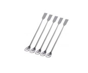 Lab Spatula Spoon Type Stainless Steel With Size