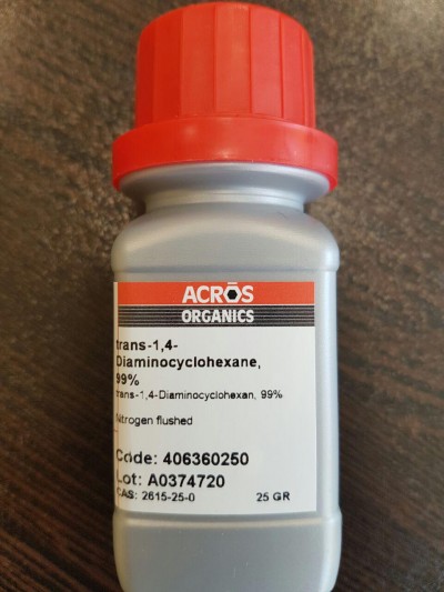 trans-1,4-Diaminocyclohexane, 99%  25gr / کد 406360250