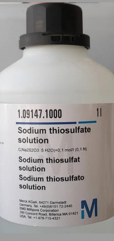 محلول سدیم تیو سولفات 1L / کد 109147