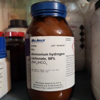 آمونیوم هیدروژن کربنات 500 گرمی کد A18566