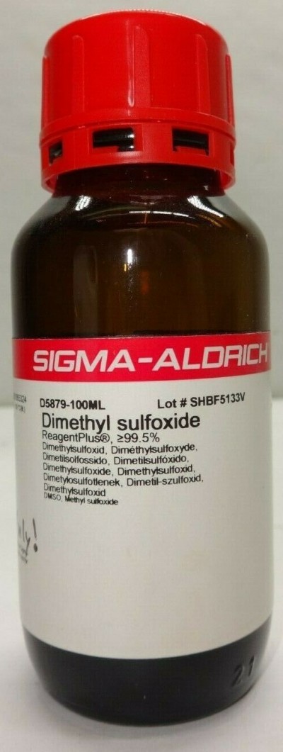 دی متیل سولفواکساید DMSO  بسته بندی 1 لیتری کد D5879