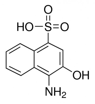 4 آمینو 3 هیدروکسی 1 نفتالن سولفونیک اسید 25 گرمی کد 398969 کمپانی سیگما آلدریچ آمریکا 