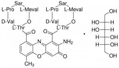 اکتینومایسین D – مانیتول 1 ویال کد A5156