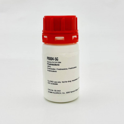 پردنیزولون 99٪ (Cas 50-24-8) سیگما 5 گرمی کد P6004