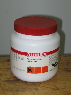 پلی آکریلیک اسید سدیم سالت 500 گرمی کد 447013 آلدریچ 