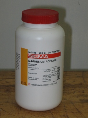 Magnesium acetate 250 g Sigma M2545 منیزیم استات 