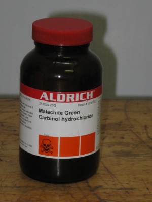 Malachite green carbinol hydrochloride 25 g Sigma 213020 مالاشیت گرین