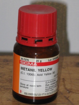 Metanil yellow 25 g (sealed) Sigma M7276 متانیل یلو