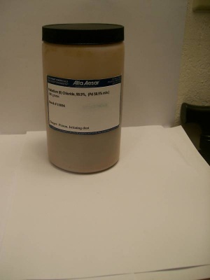Palladium Chloride, 99.9%, 5 grams , Alfa Aesar پالادیوم کلراید 5 گرمی