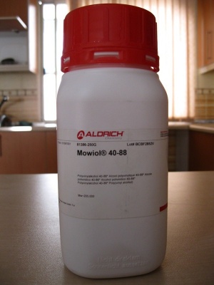 موویل 40-88  (Mowiol® 40-88 کد 81386 ساخت شرکت آلدریچ بسته 1 کیلوئی 