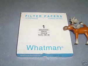 کاغذ صافی نمره یک 18.5 سانت واتمن انگلستان 