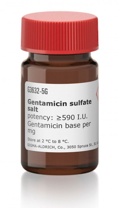 جنتامایسین سولفات سیگما آلدریچ  5 گرمی کد G3632 
