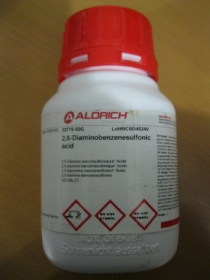 Aldrich 2,5-Diaminobenzenesulfonic acid 32776 - ≥97.0% (T) 50g 