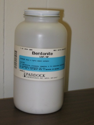 Bentonite USP/NF 1 lb. sealed