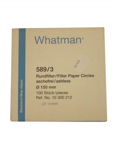 کاغذ صافی باند آبی 15 سانت گرید 589/3 کد کالا 10300212 ساخت کمپانی واتمن