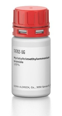 Image of Tetradecyltrimethylammonium Bromide 5g Sigma-Aldrich Packaging, Code T4762