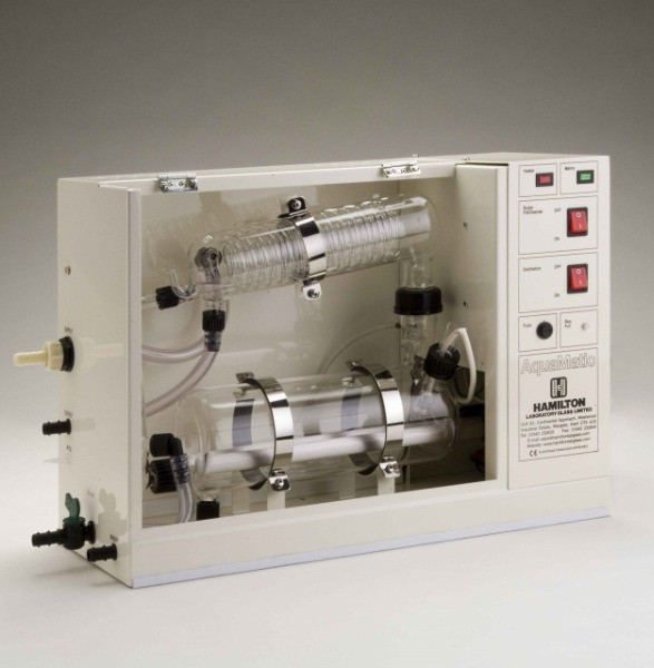 خرید دستگاه آب مقطرگیری Hamilton سوئیس مدل Aquamatic AWC/4C | ۴ لیتر/ساعت | آب مقطر خالص و بدون پیروژن