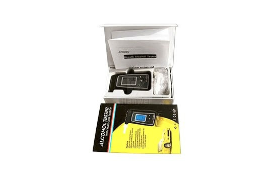 دستگاه تست الکل تنفسی AT8020 با ثبت 10 نتیجه تست