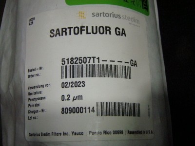 کارتریج Sartofluor® GA  ساخت شرکت سارتریوس آلمان کد  5182507T1---GA