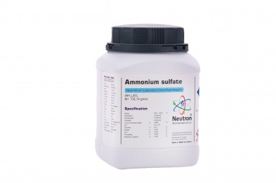 آمونیوم سولفات گرید Extra Pure 2.5 کیلوگرمی پلاستیکی کد 1.363 ساخت شرکت شیمی دارویی نوترون