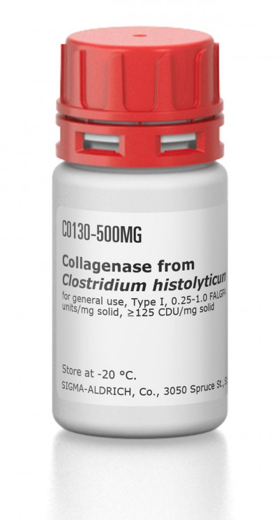 آنزیم کلاژناز از سیگما آلدریچ 500 میلیگرمی کد C0130