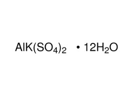 آلومینیوم پتاسیم سولفات دودکاهیدرات CAS Number：7784-24-9