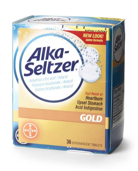 Alka-Seltzer Tablets, 36/pk Product Number: 1453300