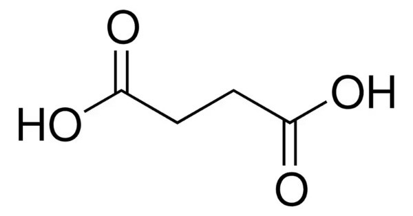 تصویر فرمول Succinic acid