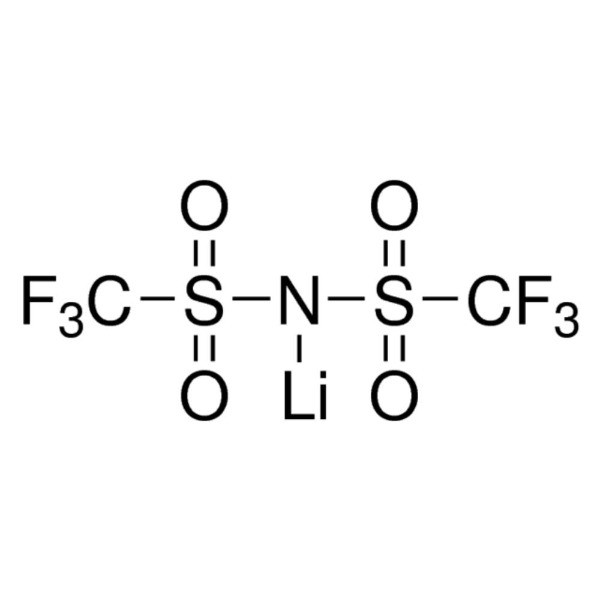 Bis(trifluoromethane)sulfonimide lithium salt, puriss., >=99.0% (19F-NMR) Code: 15224-10G-F