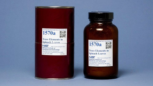 NIST SRM 1570a برگ‌های اسفناج | استاندارد مرجع عناصر ردیابی Spinach Leaves