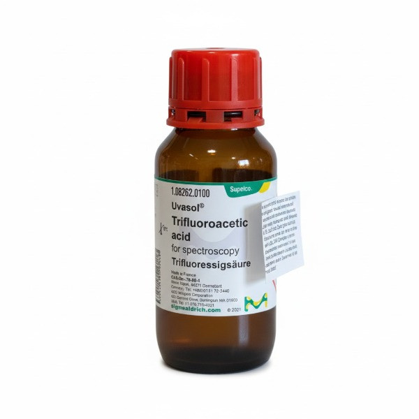 خرید تری‌فلورو استیک اسید 100 میلی‌لیتر (TFA) مرک آلمان | کد 108262 | آنالیز اسپکتروسکوپی