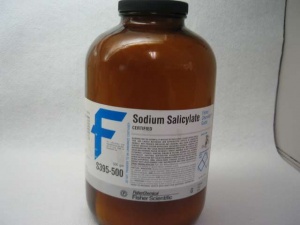 سدیم سالسیلات 500 گرمی فیشر انگلستان 