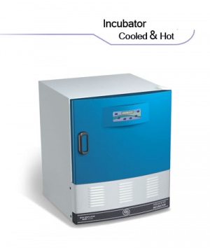 اتو (اینکوباتور) یخچالدار 0-60 درجه با دقت دهم درجه 55 لیتری با سیستم کنترل دیجیتالی (میکروپرسسور) با برنامه