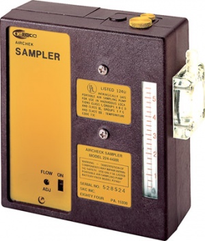 Universal Pumps 44XR 1000 to 5000 ml/min (5 to 500 ml/min Low Flow Applications) Reliable Air Sampling Economical and Easy to Use Personal or Area Sampling