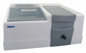 اسپکتروفتومتر UV-Vis یونیکو UNICO مدل S-2100UV Plus رنج 200 تا 1000 نانومتر
