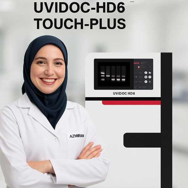  دستگاه ژل داکت سیستم مستندسازی ژل UVIDOC-HD6T TOUCH-PLUS 