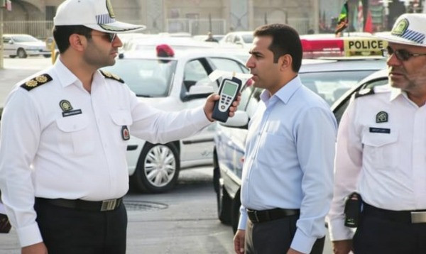 خرید الکل‌سنج تنفسی دیجیتال AT188 | تست الکل بازدم با دقت بالا