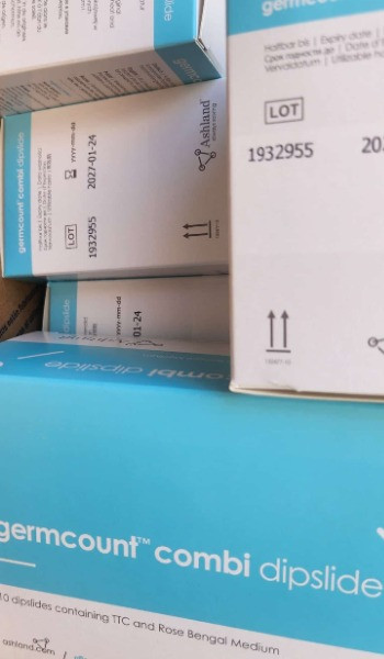 کیت تست میکروبی Germcount Combi Dipslide اشلند | کد 967374 بسته 10 عددی
